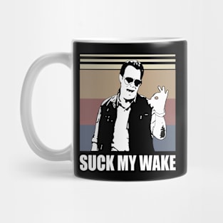 Artwesome Suck My Wake Retro Quotes Mug